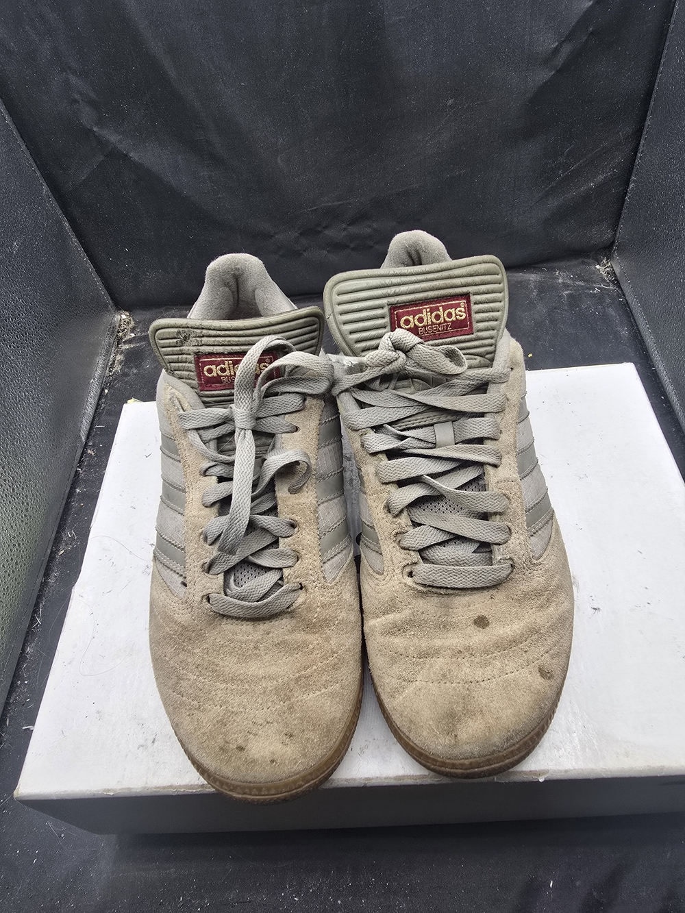 adidas Samba Men's Athletic Sneakers in Olive/Beige